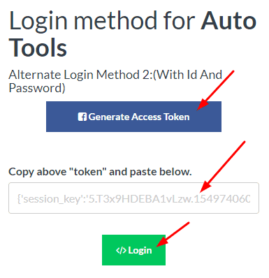 Get Access Token and Login