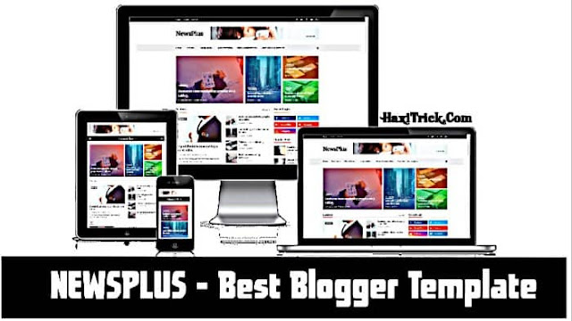 NewsPlus Blogger Template Free Download