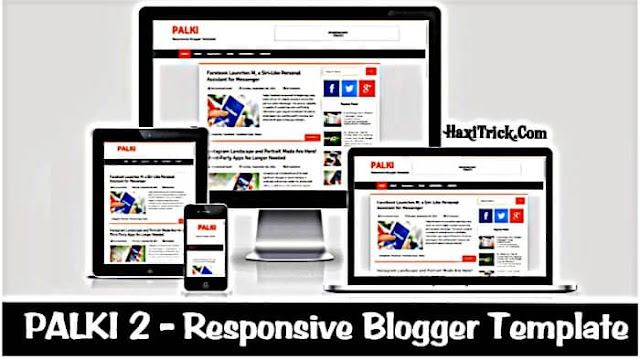 Palki2 Blogger Template Free Download