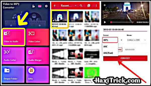 video ko audio convert karne wala apps