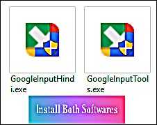 Install Google Input Tools exe