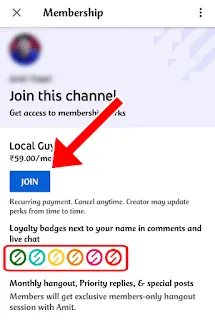 Channel Membership on YouTube Channel Membership on YouTube