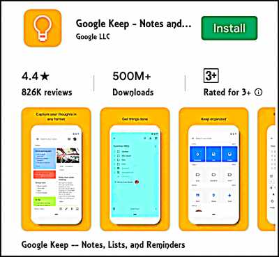 Google Keep For Online Notepad App For Content Creator