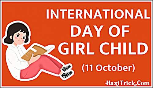 International Day of Girl Child - 11 October