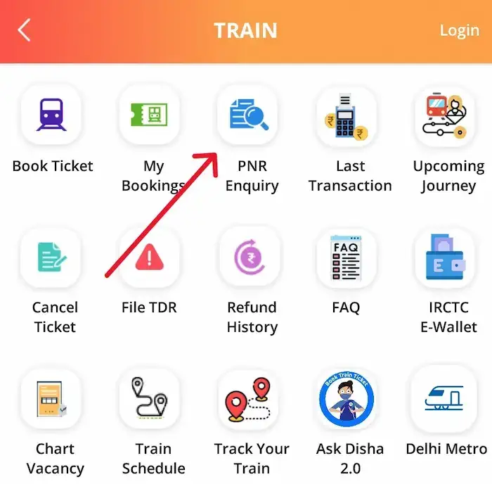 PNR Check करने वाला ऐप्स