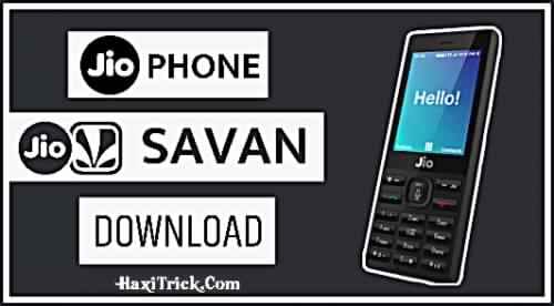 jio phone savan App download