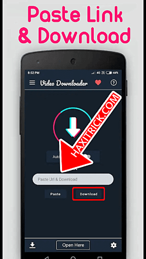 Step.3: Open Video Downloader For Without Watermark App Tik Tok Vide