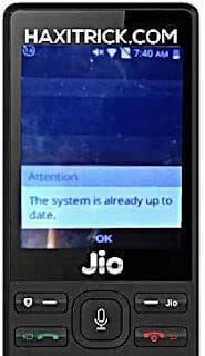 jio phone software update problem