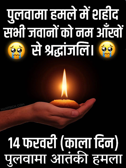 Pulwama Attack Black Day Quotes in Hindi