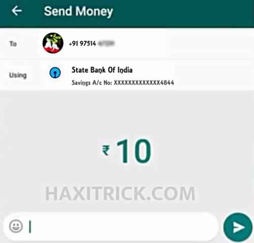 Send Money via Whatsapp Pay Se Paise Kaise Bheje