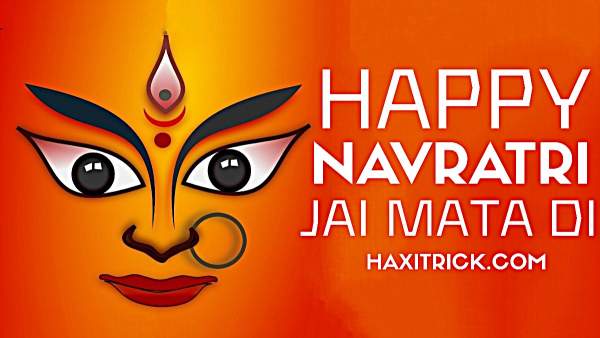 Happy Navratri and Jai Mata Di Images Photos English