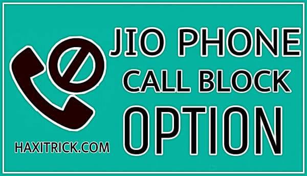 jio phone me number blacklist me kaise dale