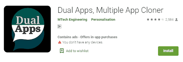Chinese App Prallel Space - Indian Alternative Dual Apps