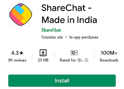 Sharechat - Made in  India Social App