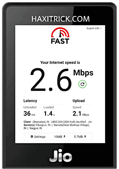 Internet Speed Checker Website