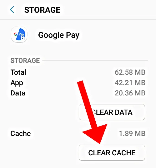 Clear Cache Of App That Cause Issue Clear Cache Of App That Cause Issue