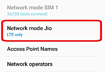 Choose Right Network Mode