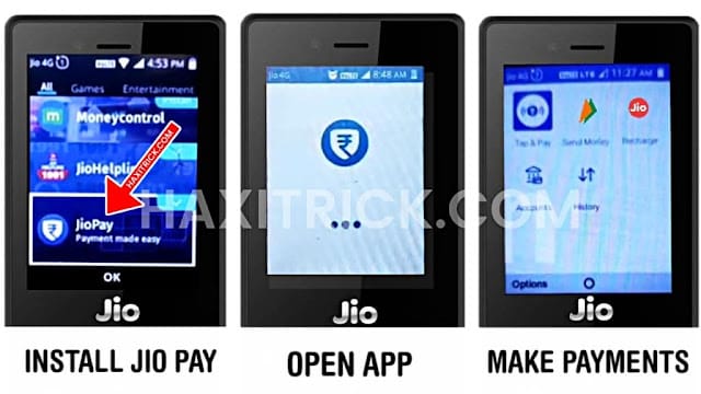 Jio Phone में जिओ पे से पैसे कैसे भेजे?