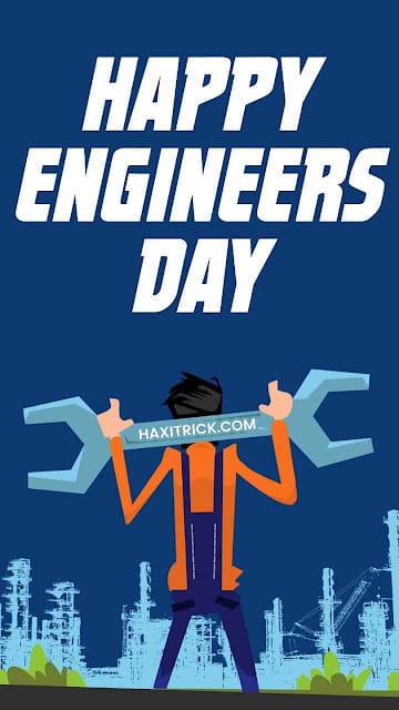 Full Screen Happy Engineers Day HD Wallpaper for Status