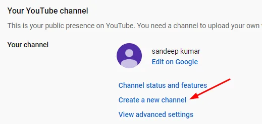 Creating YouTube Channel in Hindi