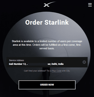 Order Starlink