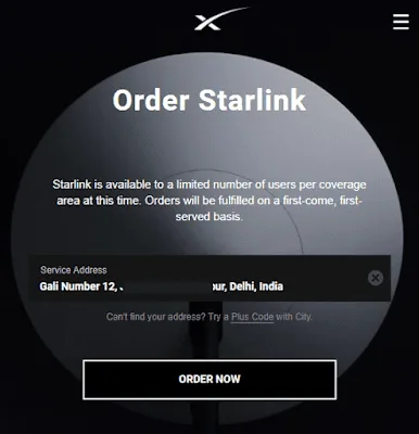 Starlink सैटेलाइट इंटरनेट भारत में हो सकता है शुरू, एलन मस्क ने दी जानकारी 1 Order Starlink