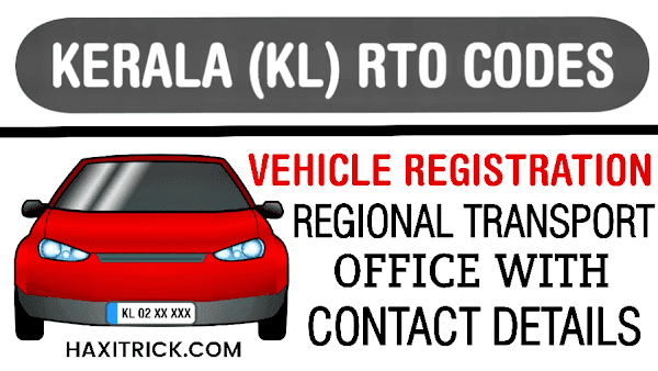 kerala rto codes