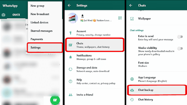Whatsapp Chat Settings