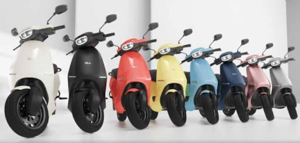 Ola Electric Scooter Colors