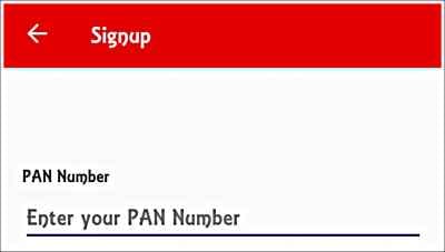 Register With Pan Card on Hamraaz Android App