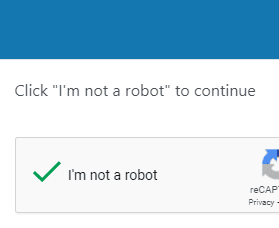 I am not a robot