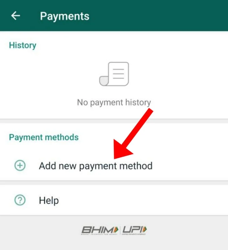 add payment method