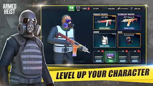 Armed Heist: Shooting gun game