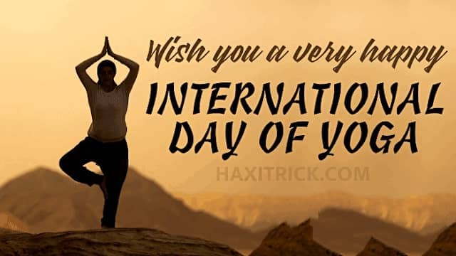 Wish You a Very Happy Yoga Day Image