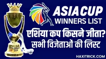 asia cup winners list