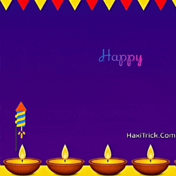 Happy Diwali Animated GIF Image 2024