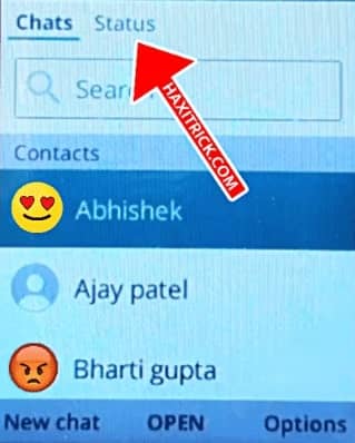 Jio Phone Whatsapp Status Option Hindi