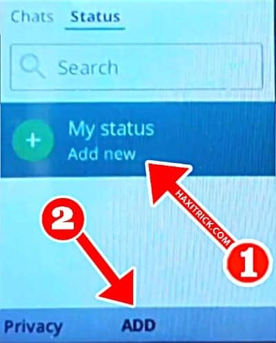 जियो फोन में व्हाट्सएप स्टेटस कैसे लगाएं
