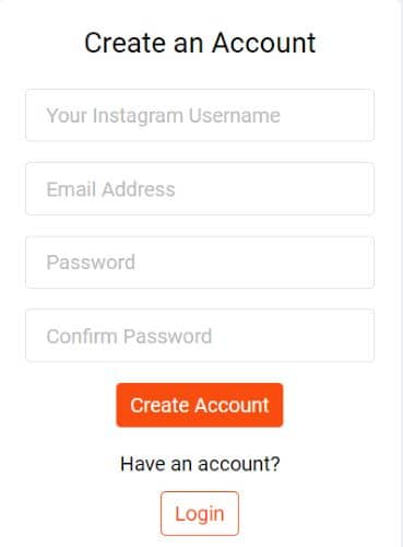 Create Account on Turbomedia