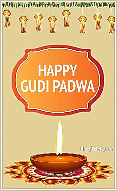 Gudi Padwa 2025 Wishes Full Screen Status