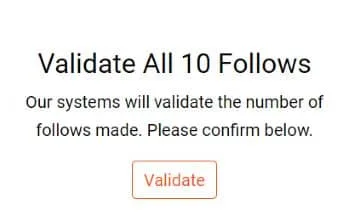 Validate Action Validate Action
