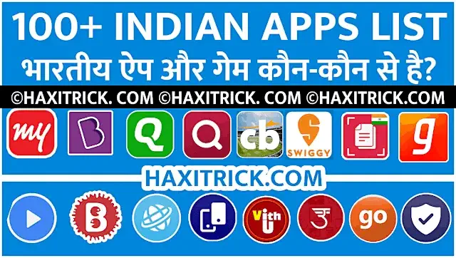 All Indian Apps List - Bhartiya App Kaun Se Hai