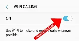 Turn On Wi Fi Calling Feature