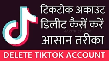 delete tiktok account