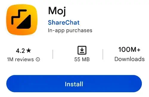 Moj Indian Tik Tok App Download