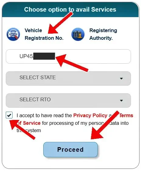 Select Your State RTO