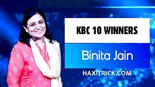 KBC Season 10 Winner Binita Jain 2018