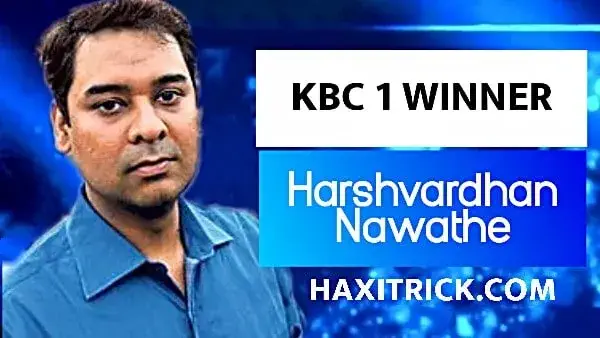 kaun banega crorepati first winner harshvardhan nawathe