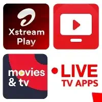 Live TV Apps - JioTV, Airtel Xtream, VI Movies
