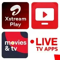 Live TV Apps - JioTV, Airtel Xstream, VI Movies